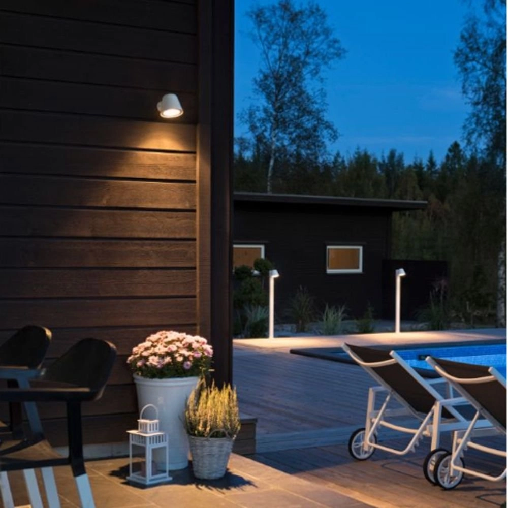 Wall lamp Trieste 11cm matt white KonstSmide 7318307523256