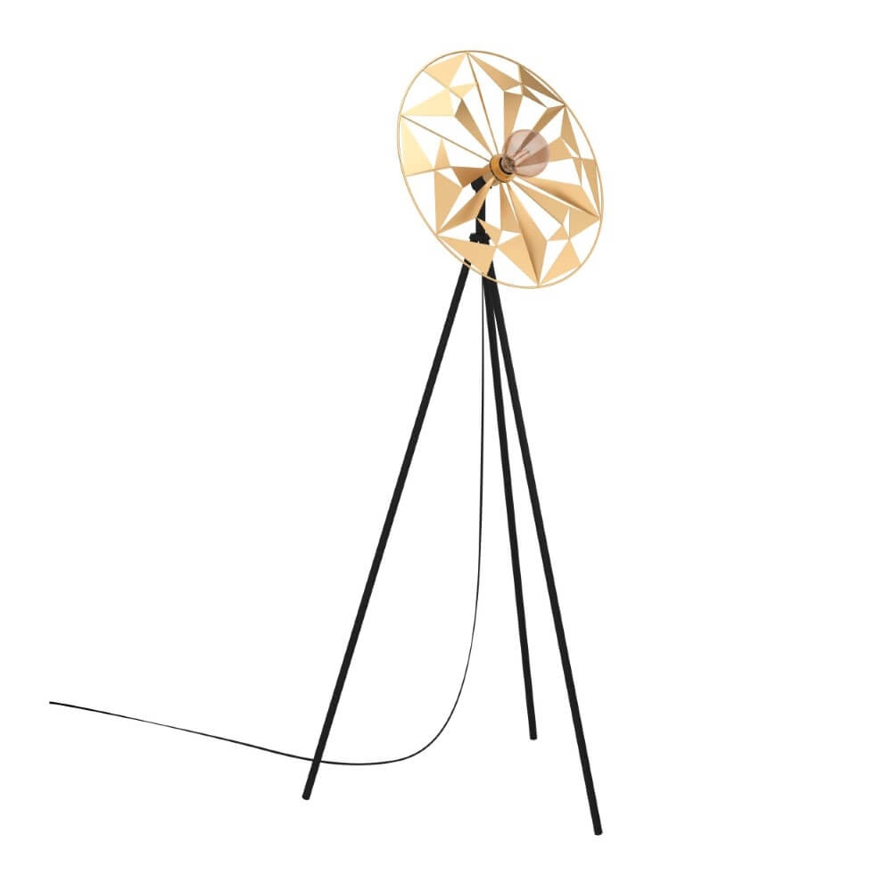 Designer floor lamp Castanuelo Tripod