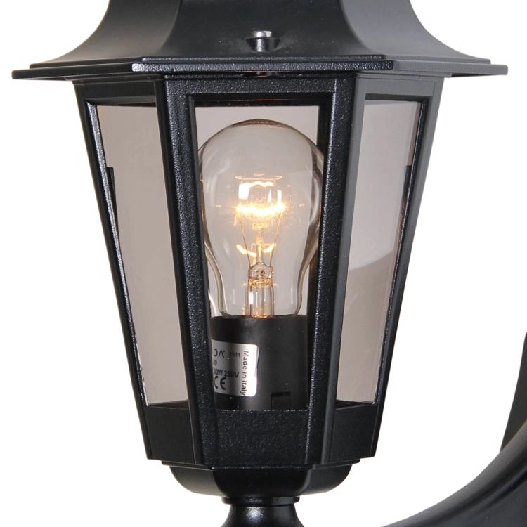 Classic wall lamp Berlusi Up black Franssen 8033239016636