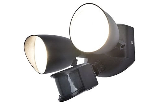 Wall lamp Shrimp black 4000K