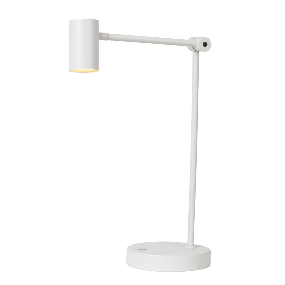 Rechargeable desk lamp Tipik white Lucide 5411212361332