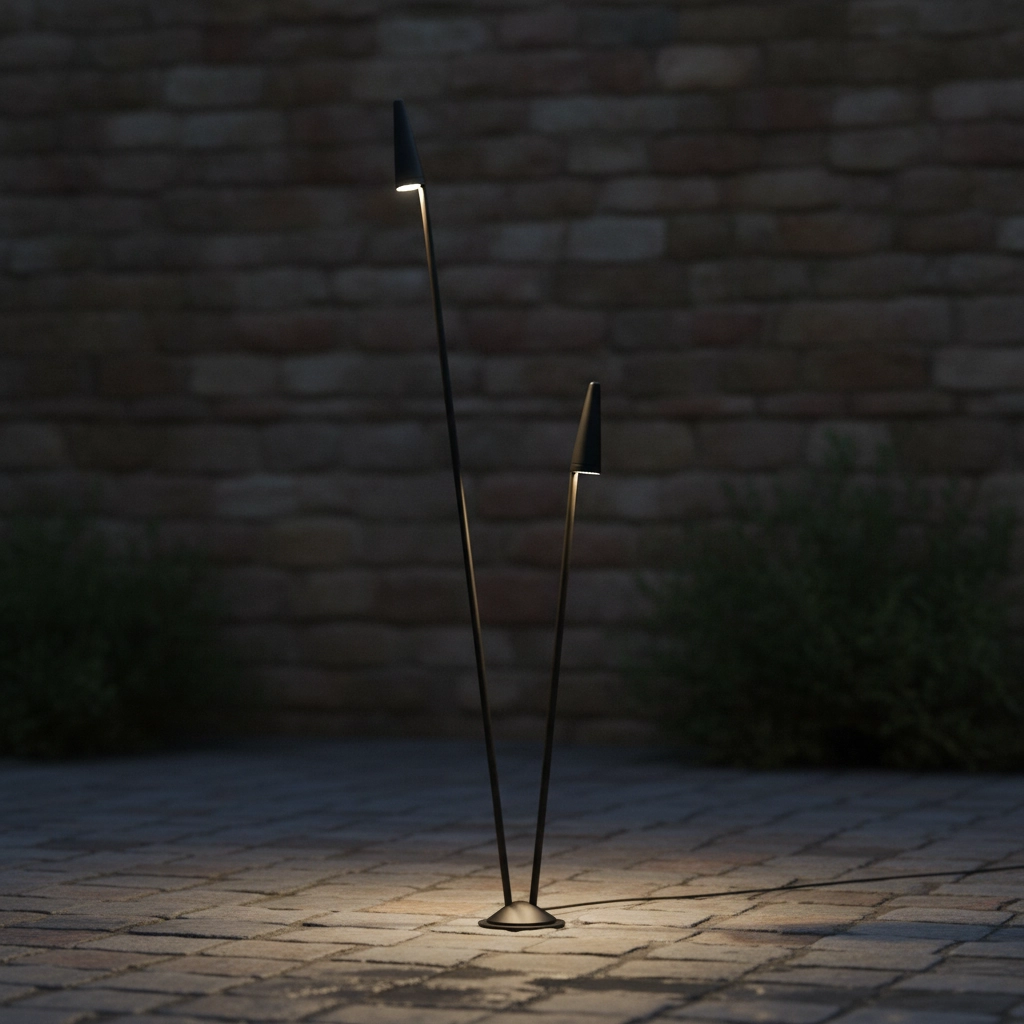 Garden lamp Mabel double
