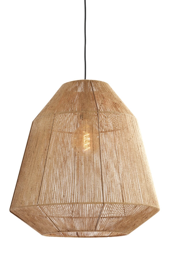Rattan pendant lamp Malva Ø 60cm