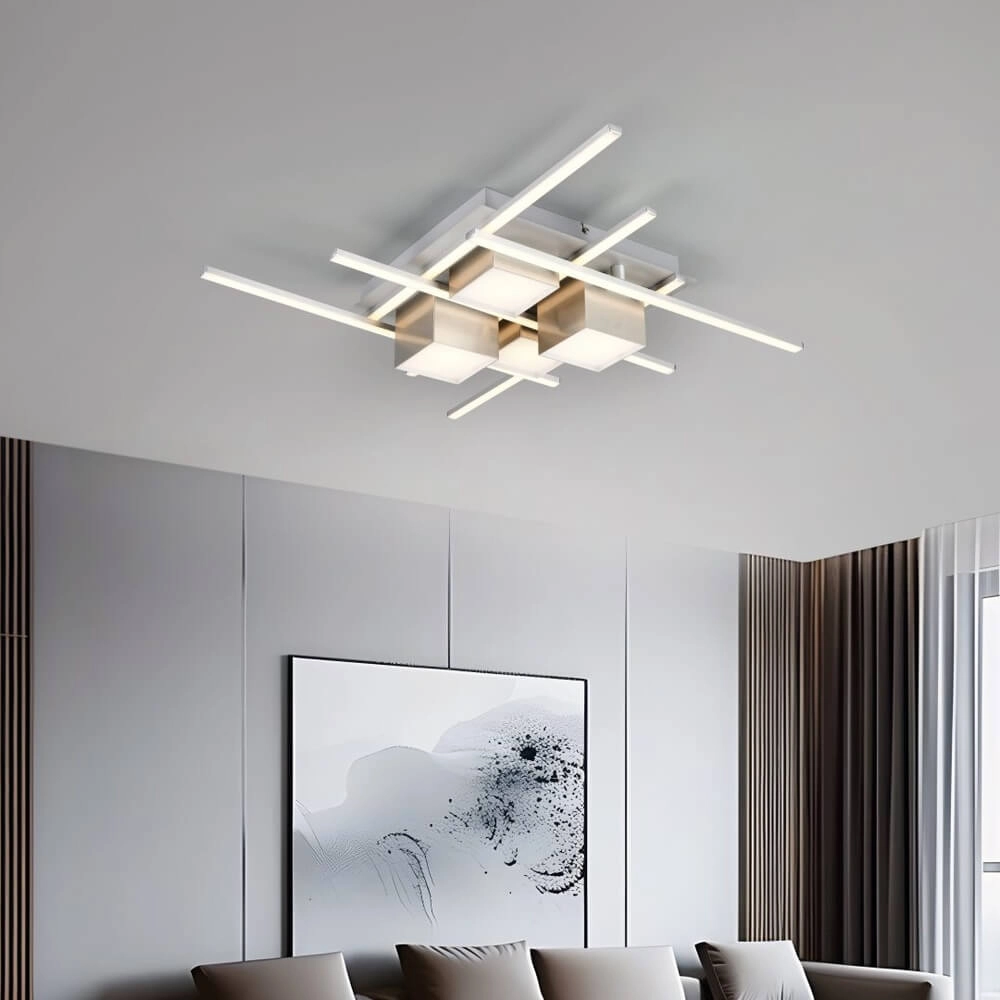 Design ceiling lamp Roger coffee brown Trio 4017807640113