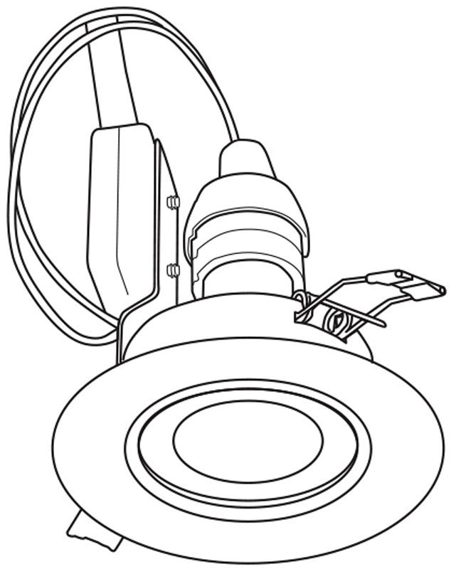 LED spot Peneto Round 7.8cm set of 3 white Eglo 9002759942359