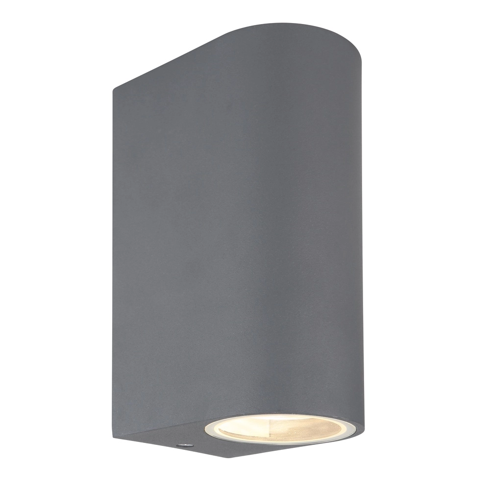 Sleek surface-mounted spot Veronika Up & Down Antacite