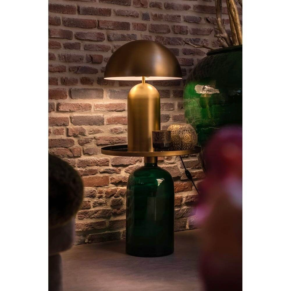 Table lamp Best Ø 35cm matt gold Artdelight 8720701101401