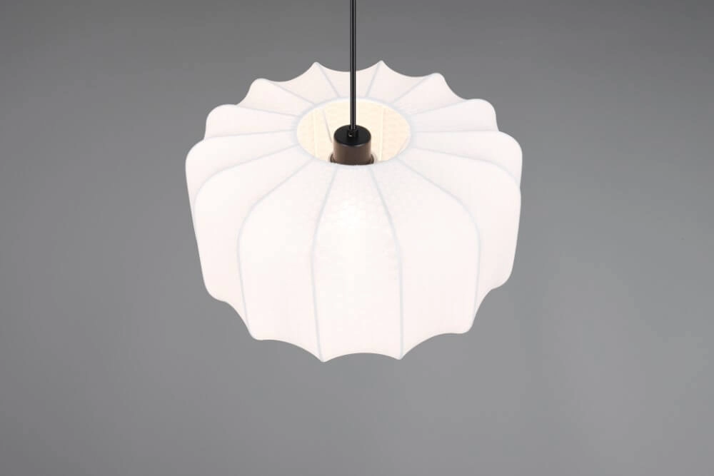White design pendant lamp Madleine Ø 40cm Trio 4017807638226