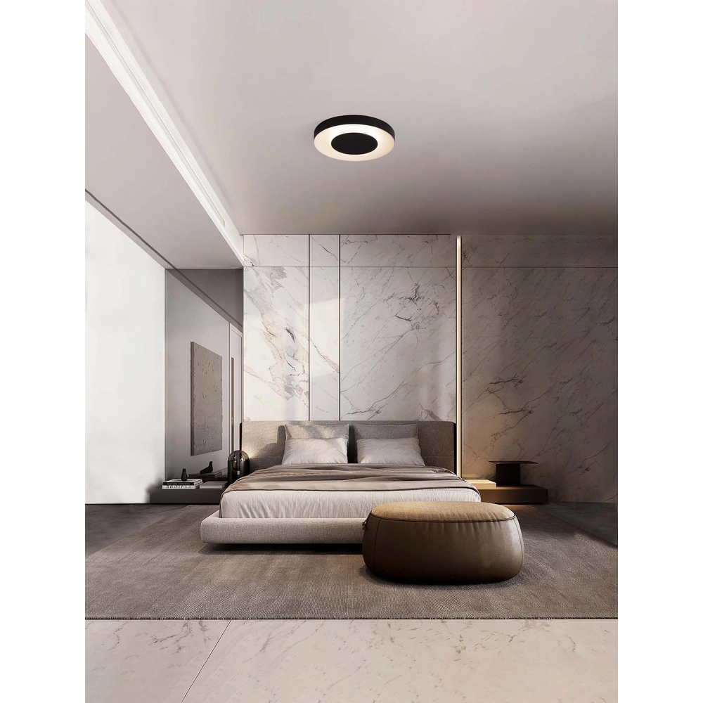 Ceiling lamp Pada black Ø 40cm Lyora 5212017463302