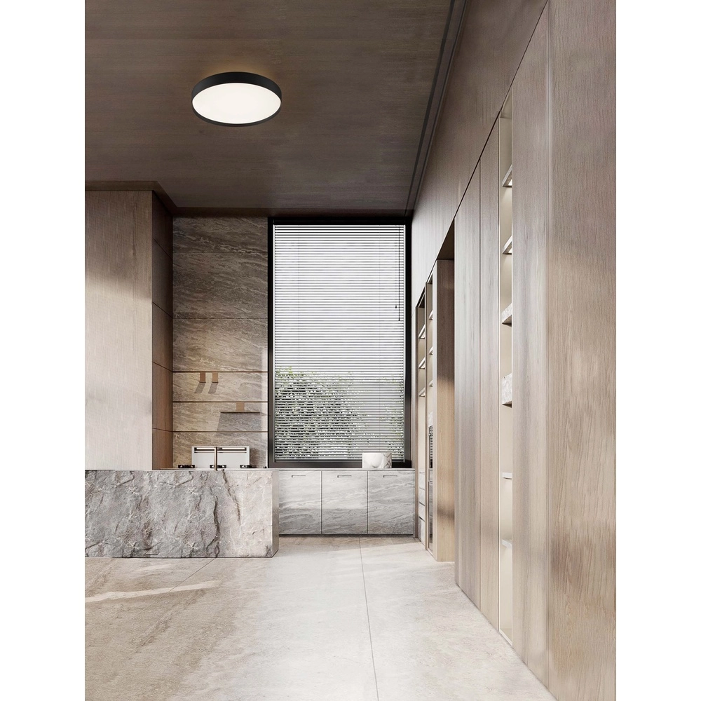 Ceiling light Roi black Ø 40cm Lyora 5212017448934