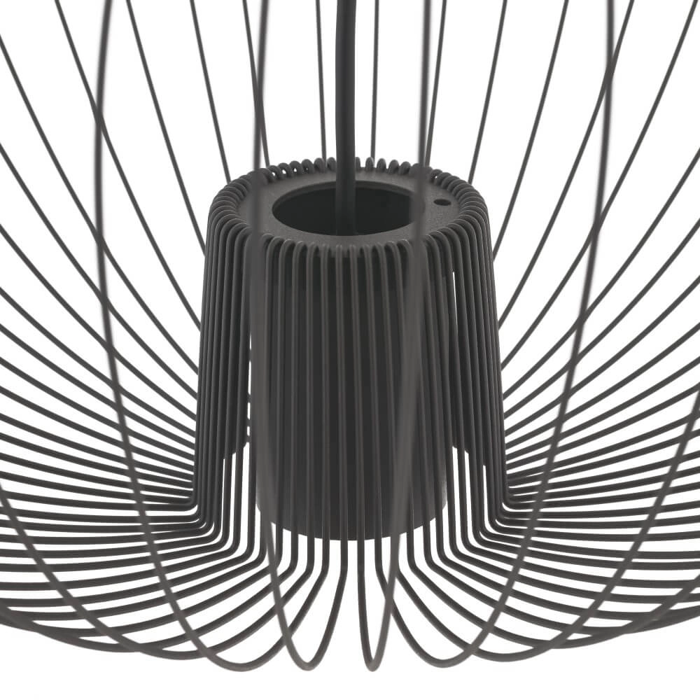 Rattan pendant lamp Pumpkin L Ø 70cm Lyora 5903139112529