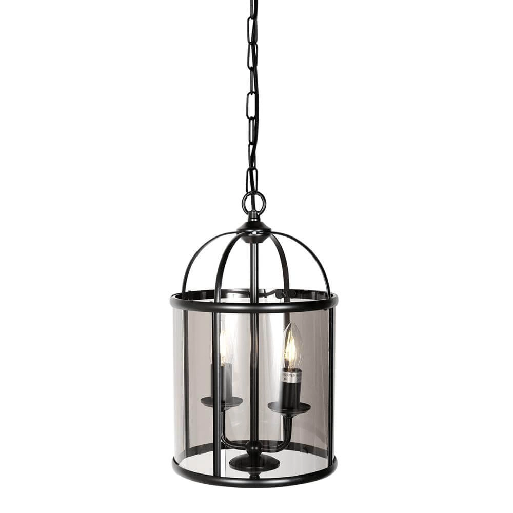 Classic pendant lamp Pimpernel black 2-lights