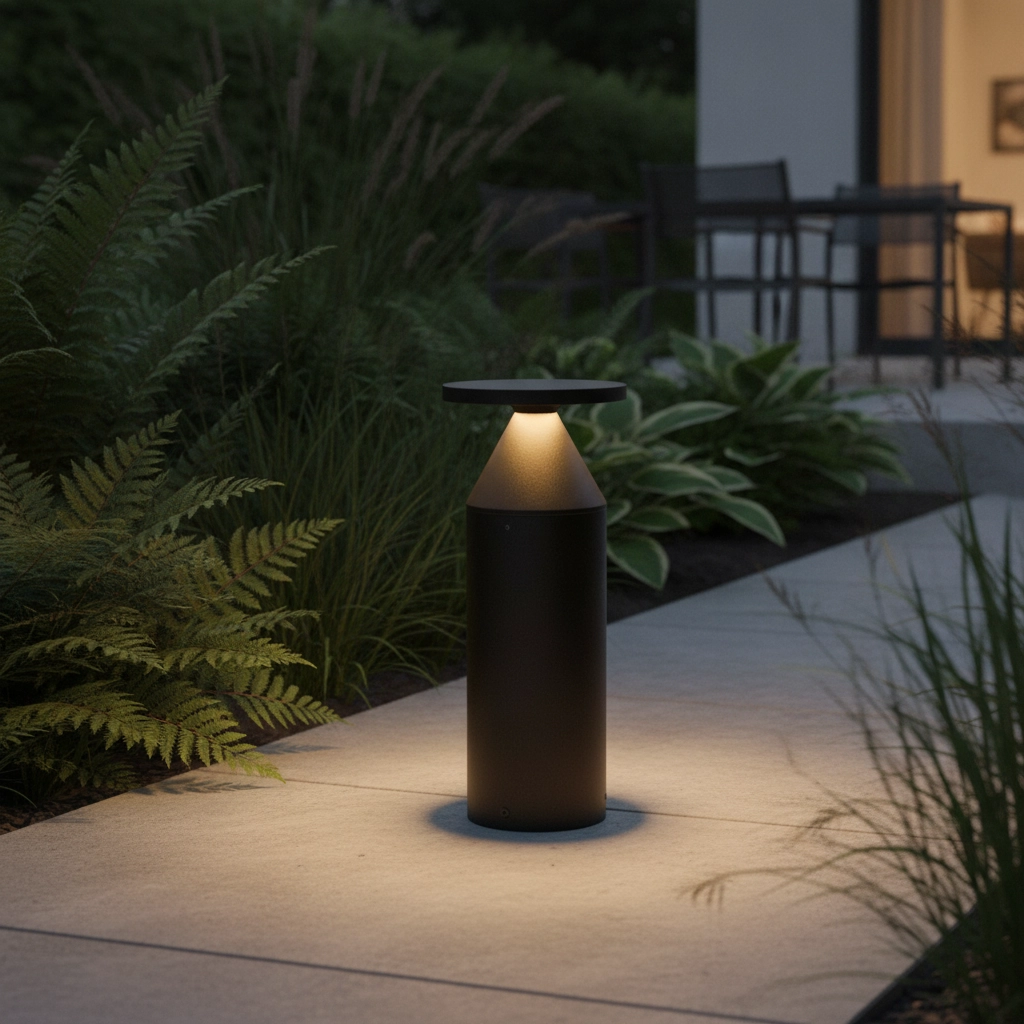 Black design lamp Neve 30cm