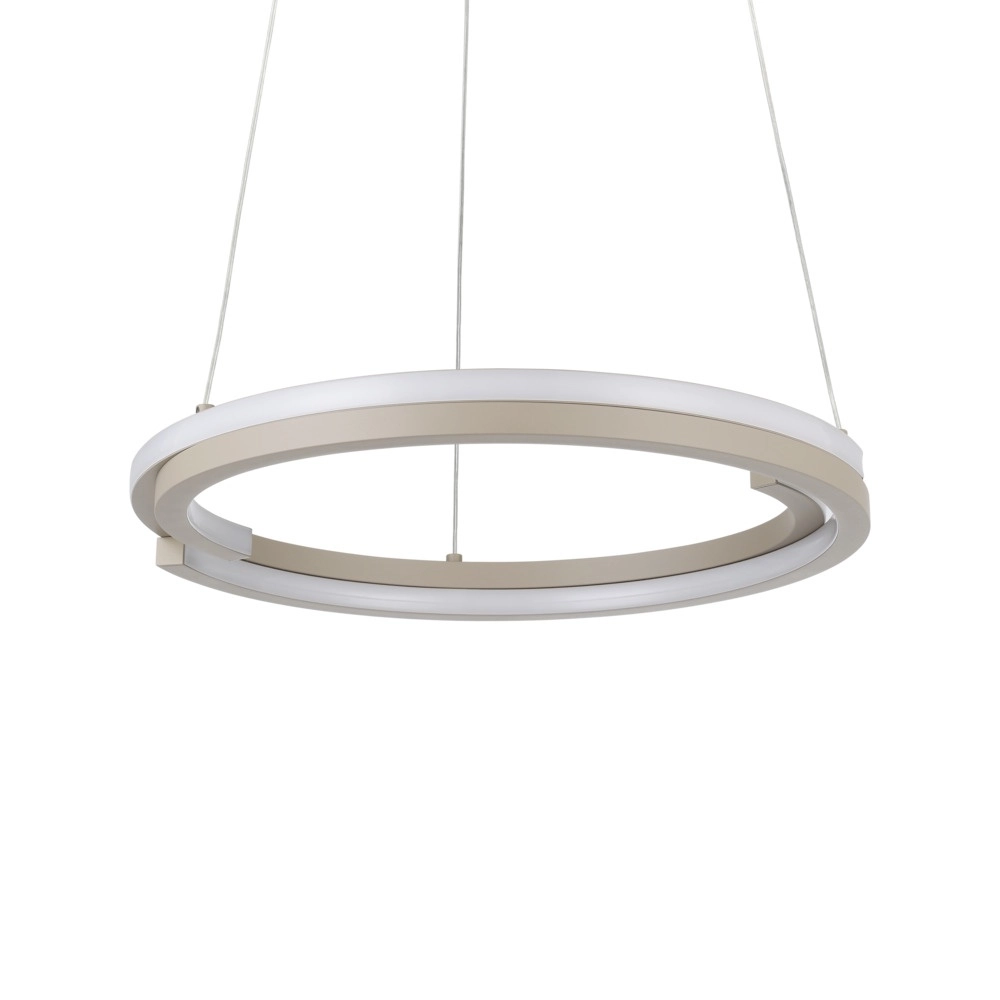 Pendant lamp Mezzomonte sand brown Eglo 9008606360215