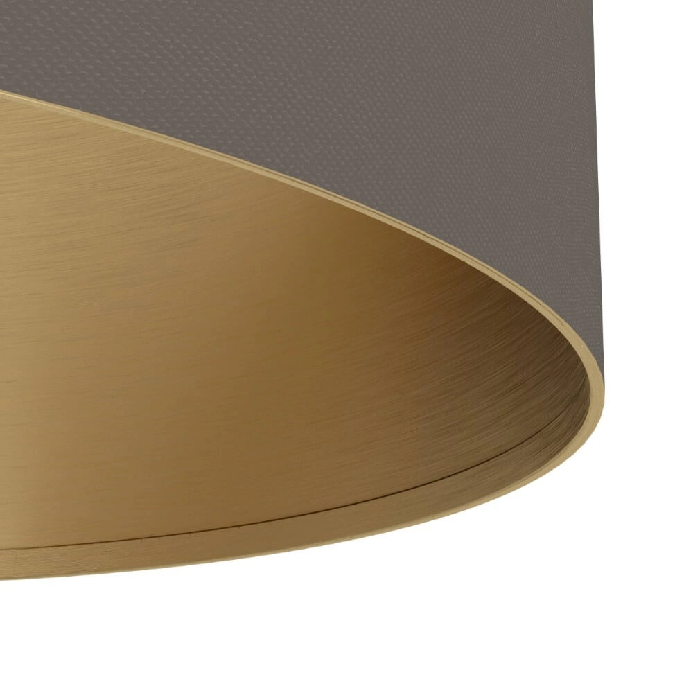 Standing lamp Santandria gold with brown shade Stars of Light 9008606274802