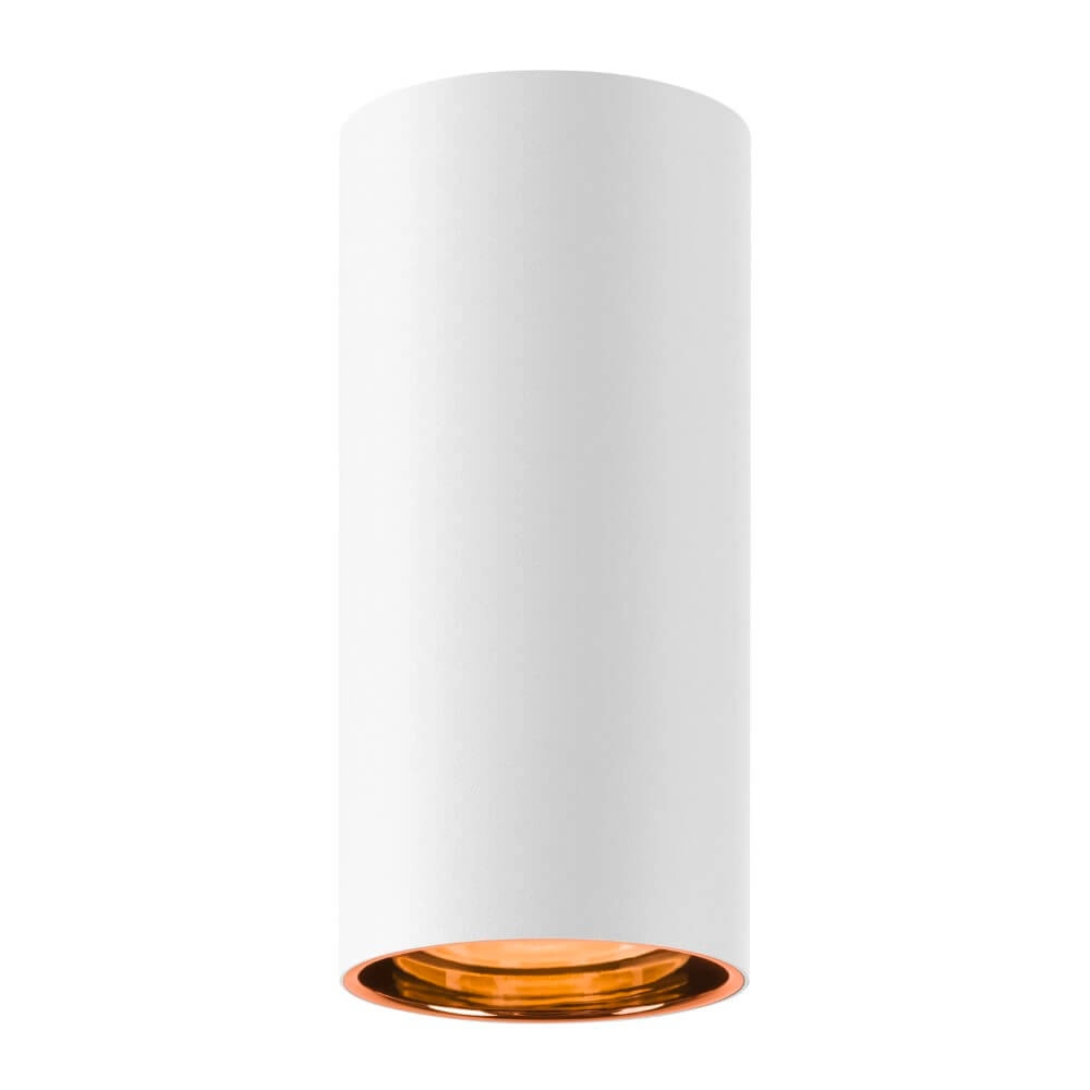 White ceiling spotlight Asto Tube cylinder - 1x GU10 SLV 4024163266000
