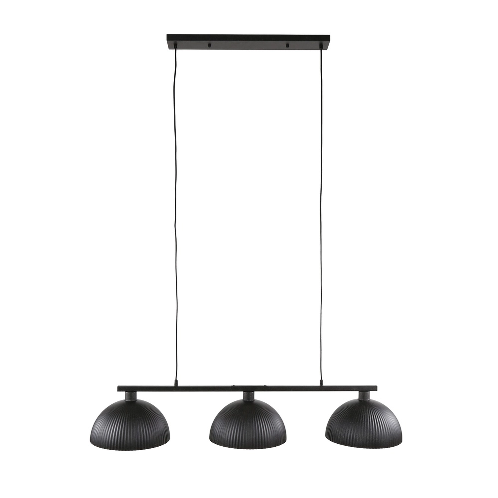 Industrial pendant lamp Ripple 3L - Ø 30cm Lyora 8716803512344
