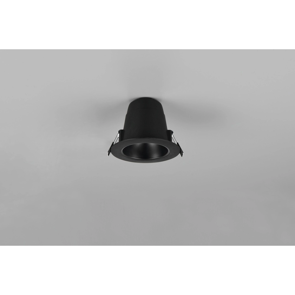 Recessed spotlight Virunga black Trio 4017807657944
