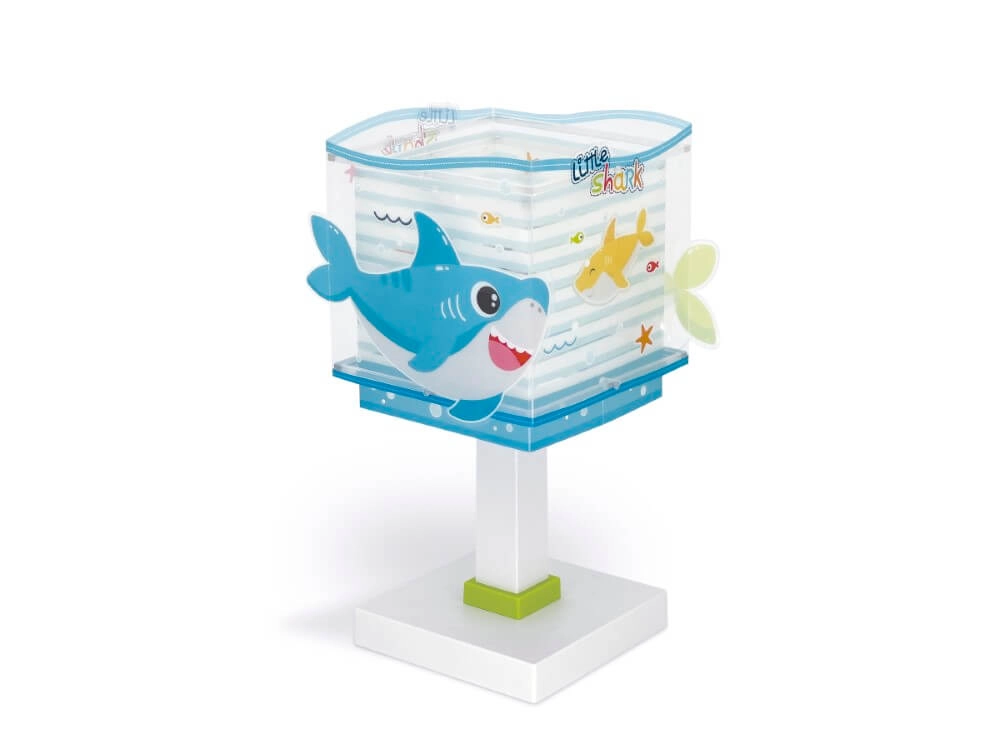 Table lamp Little Shark for children