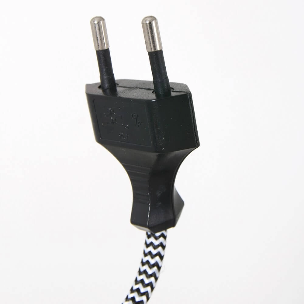 Clamp spot Gearwood zinc grey with wood Steinhauer 8712746133776