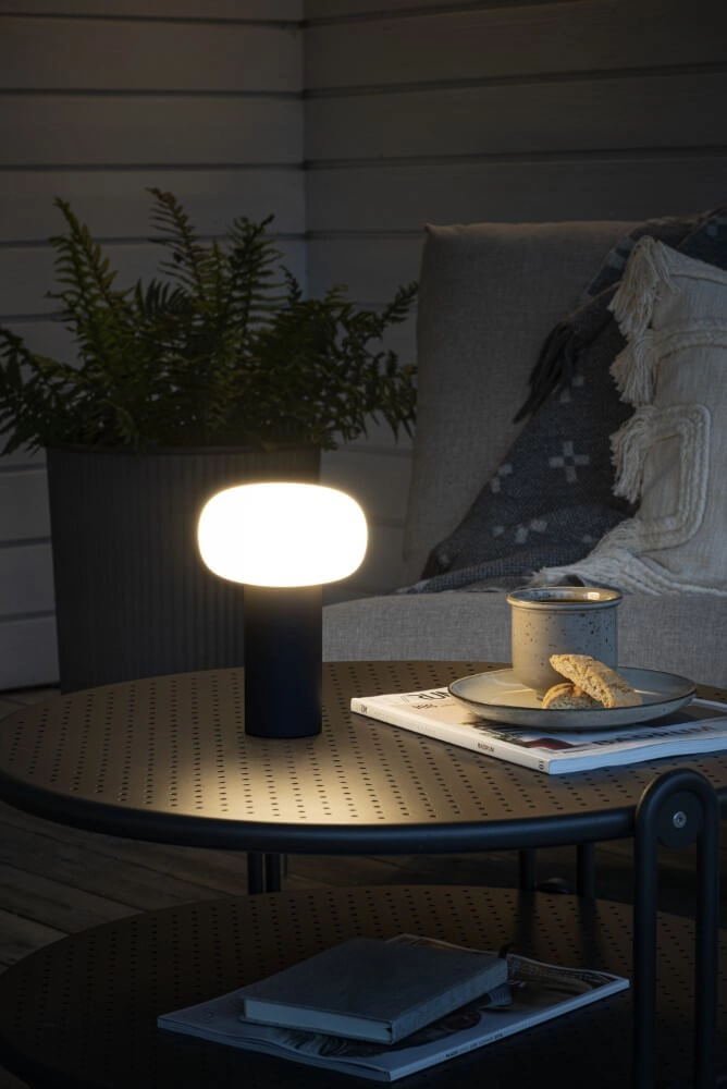 Rechargeable table lamp Antibes anthracite KonstSmide 7318308267524