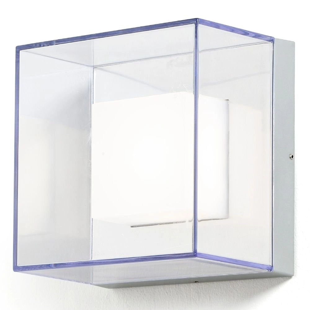 Design lamp Sanremo 21cm silver grey
