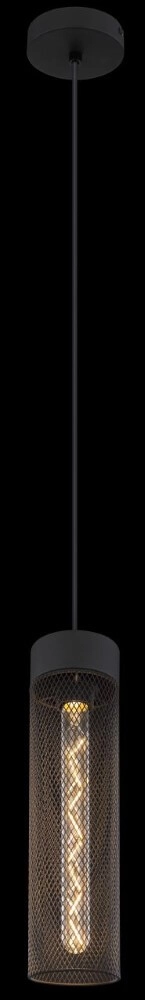 Pendant lamp Hans black Globo 9007371444502
