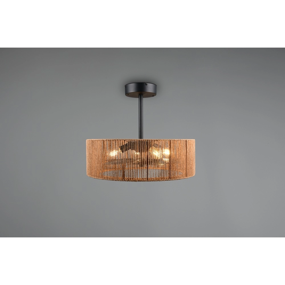 Rattan fan Smillum Ø 61cm Trio 4017807688139