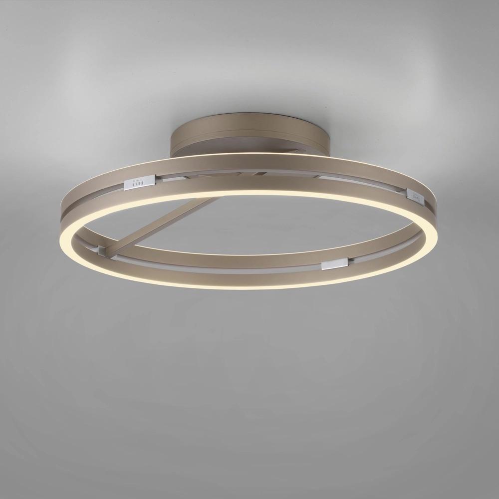 Led ceiling light Pure Loop Ø 60cm - bronce Paul Neuhaus 4012248398340
