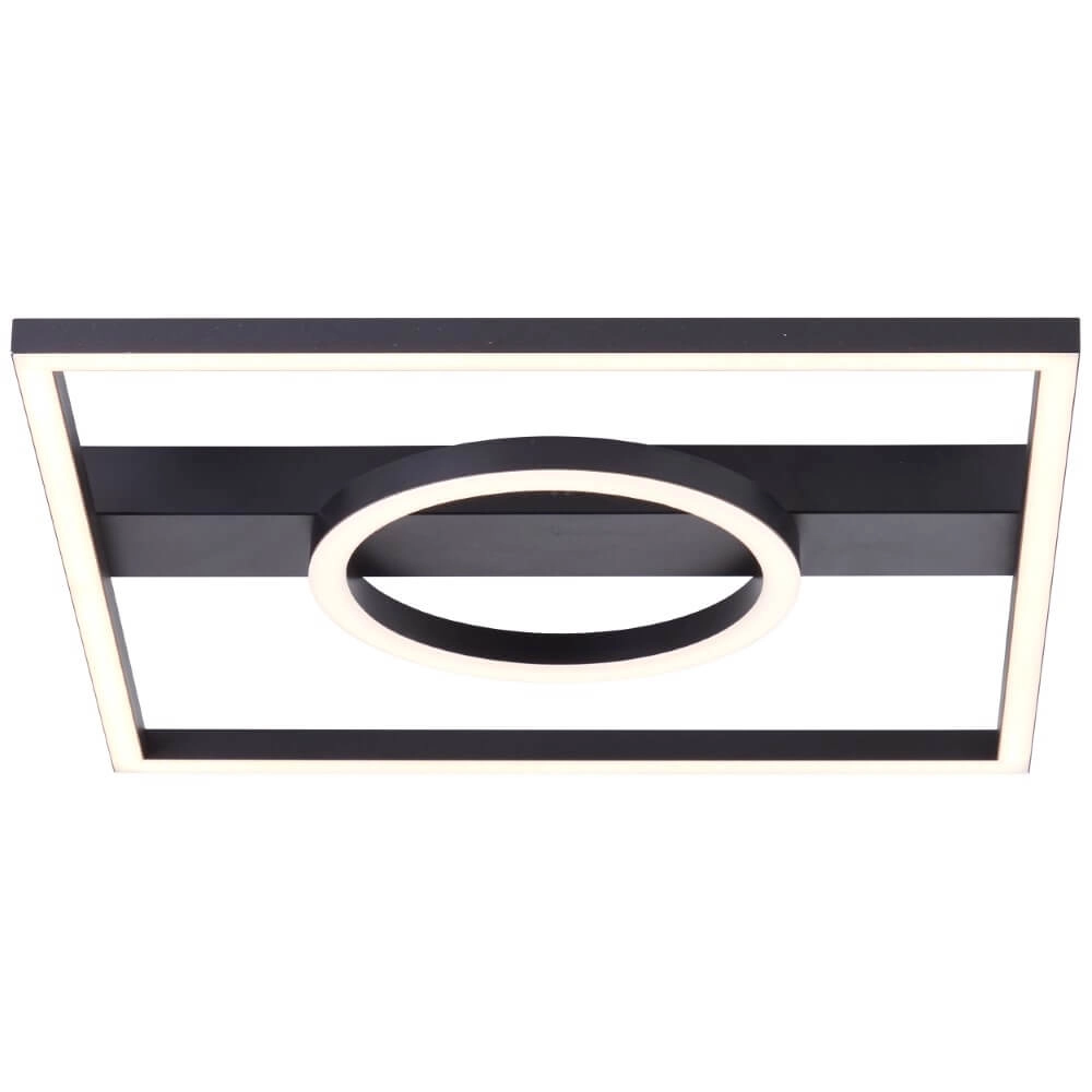Ceiling light Maureen 40 x 40cm black