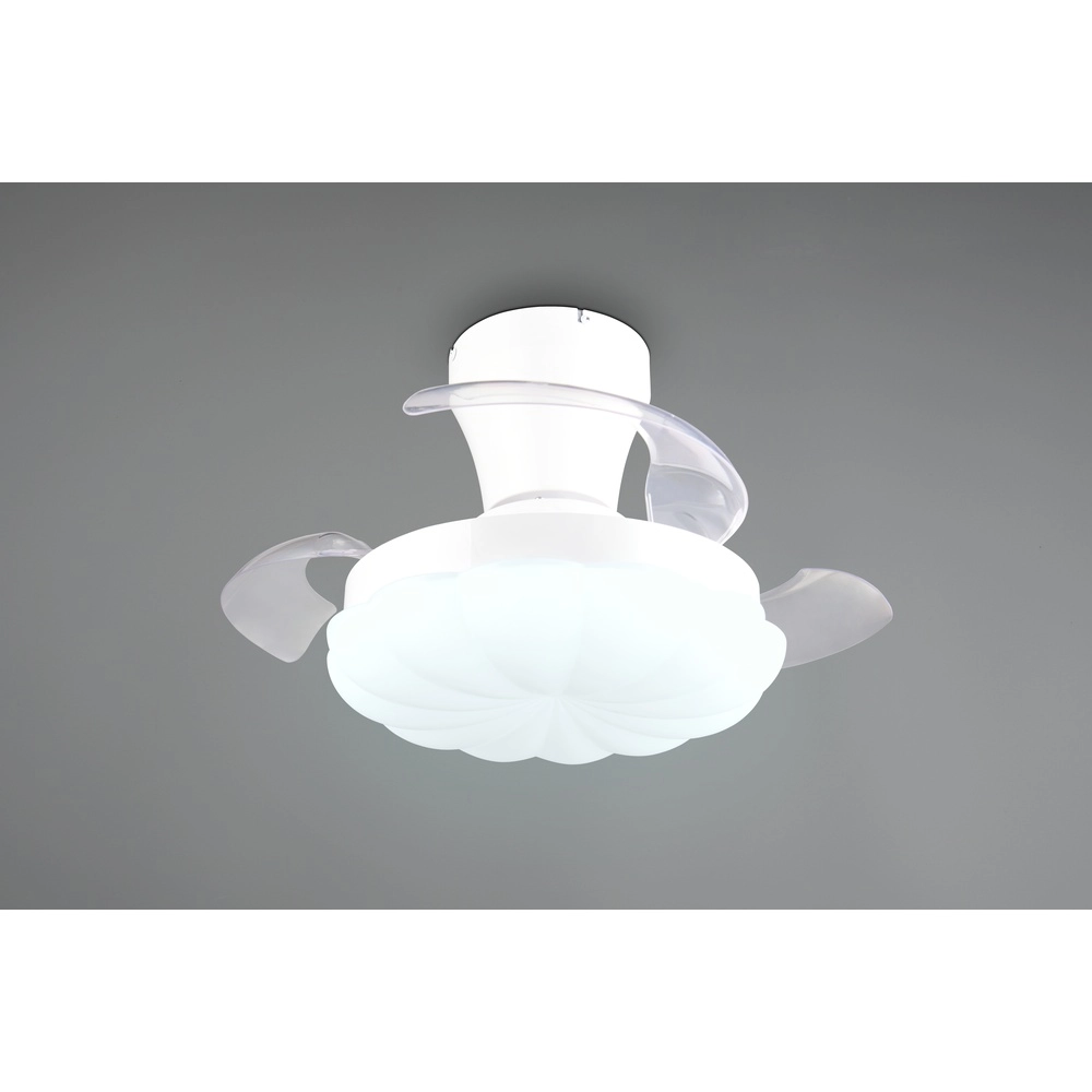 Ceiling fan Boras white Ø 60cm Trio 4017807690514