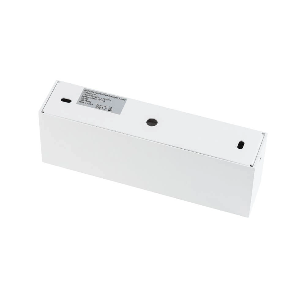 White surface-mounted spotlight Midi Led 5x1 LEDs - 3000K Lyora 5903139100489