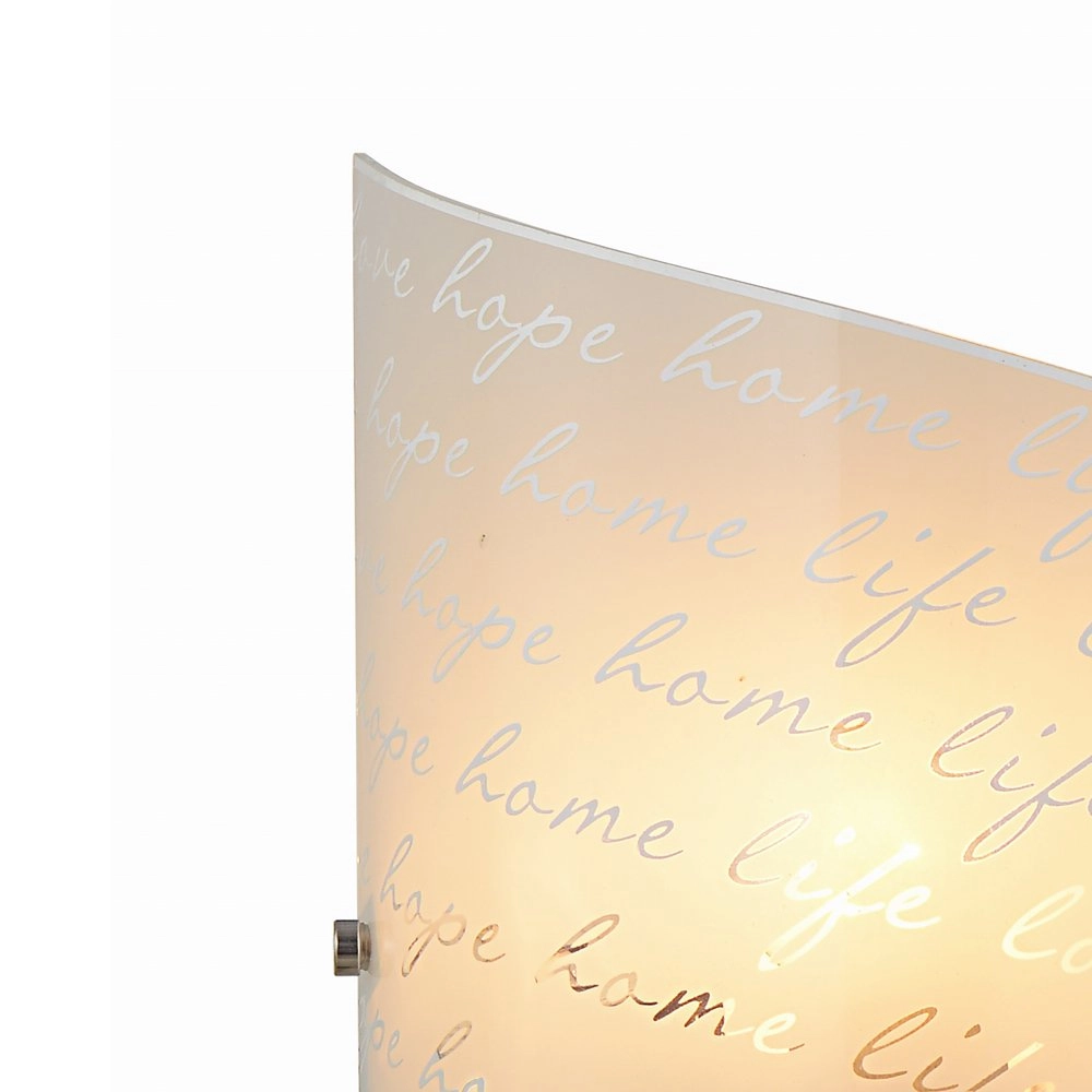 Wall lamp Signa Text Trio 4017807364927
