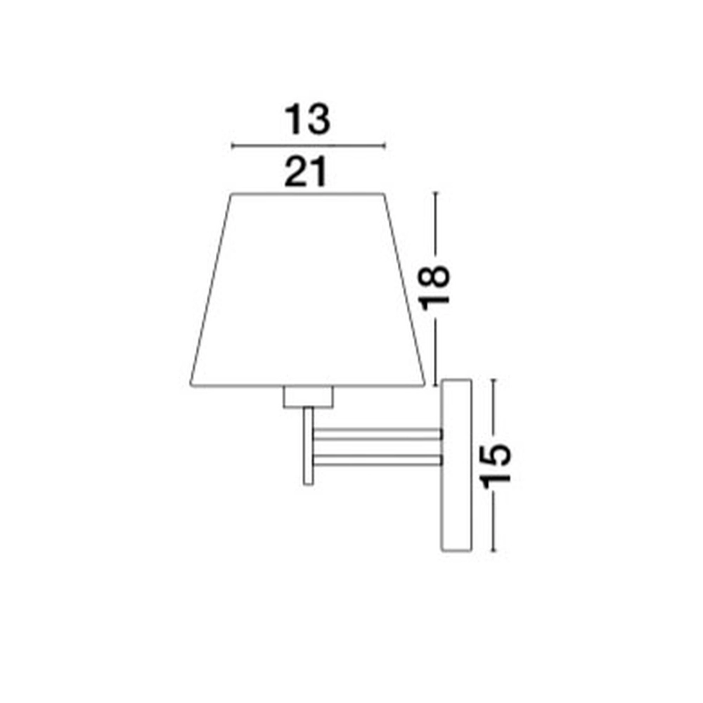 Wall lamp Logan white Lyora 5212017411013