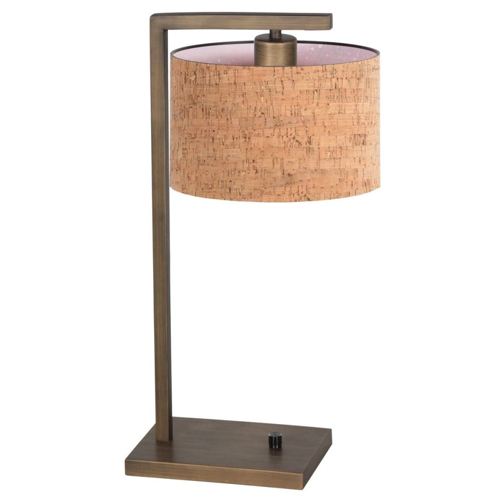 Table lamp Stang with cork cap
