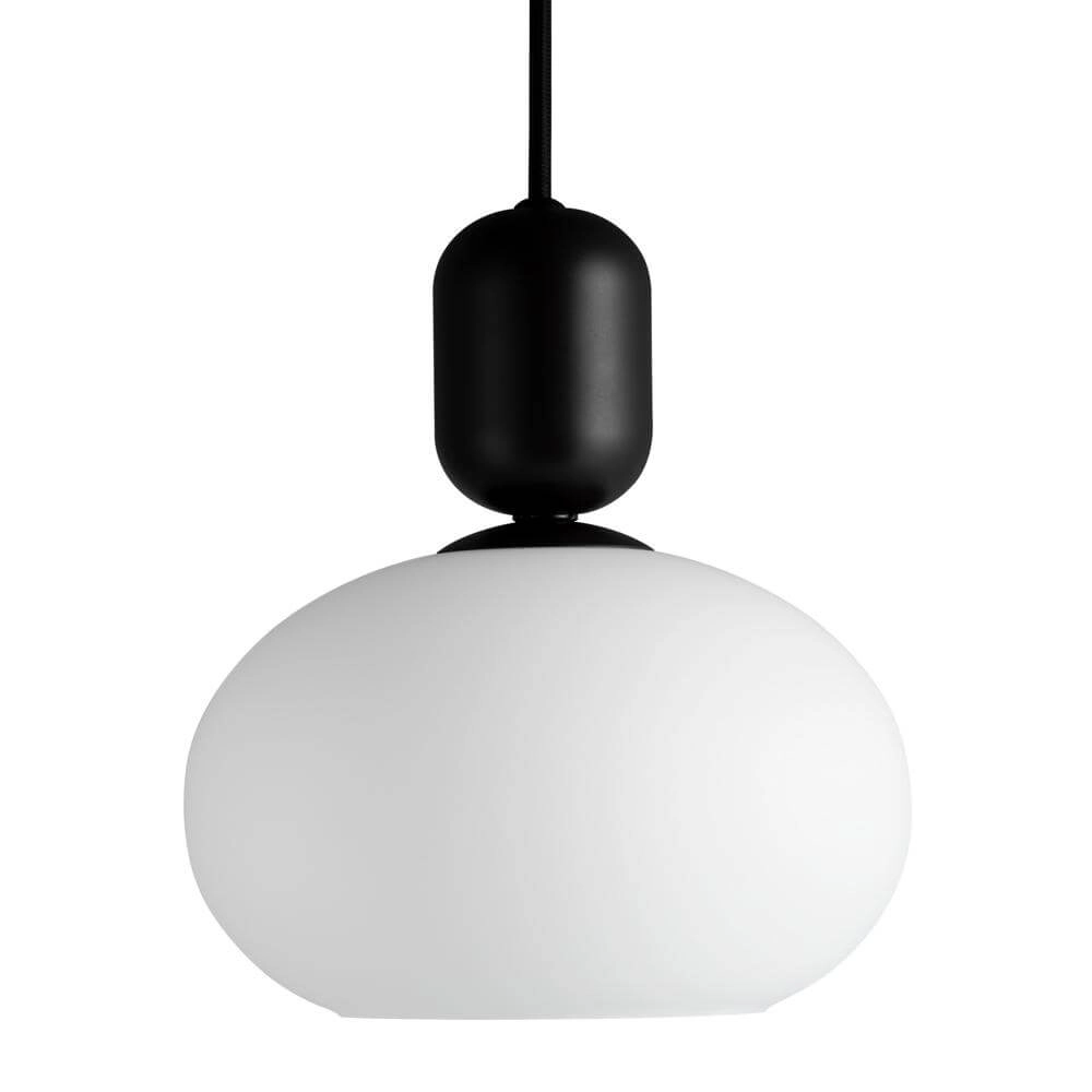 Pendant lamp Notti black and white Nordlux 5704924001789
