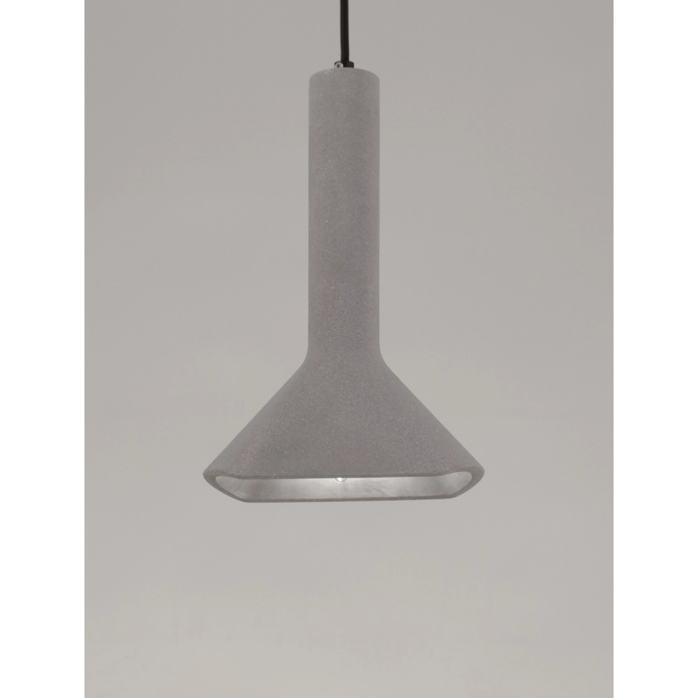 Unique pendant lamp Dylan grey Ø 19.5cm Lyora 5212017440372