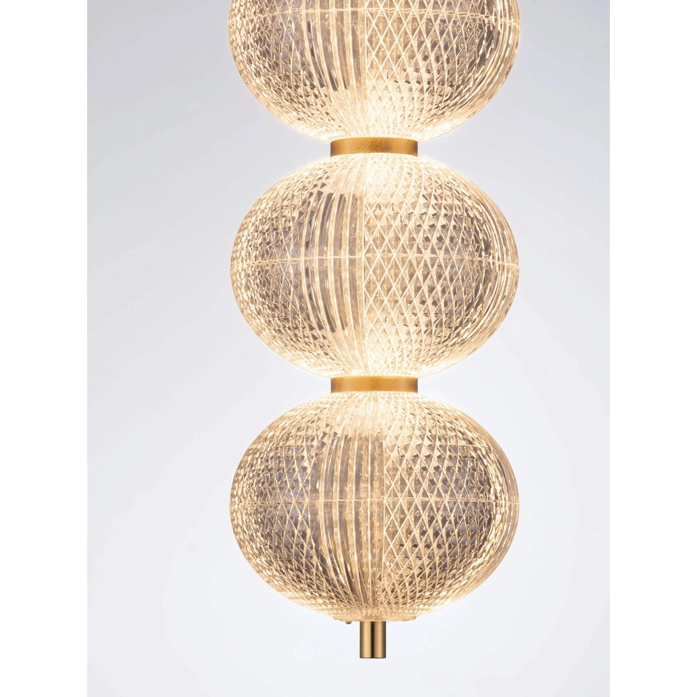 Unique pendant lamp Klelia Gold Lyora 5212017452665