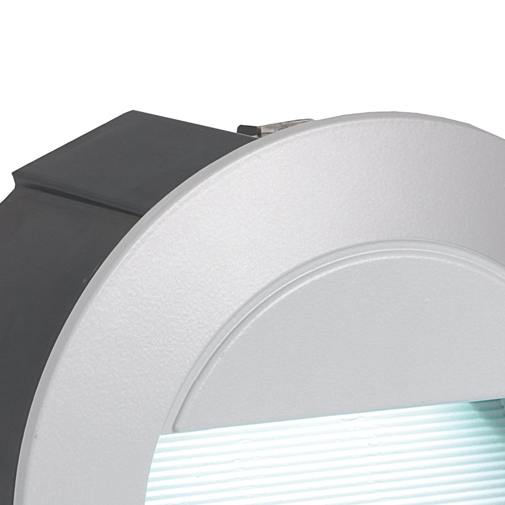 Led recessed wall light Zimba Round LED grey Eglo 9002759952334