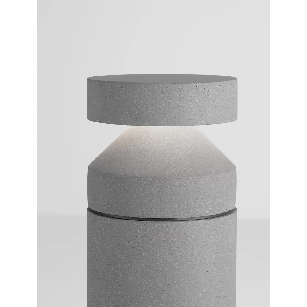 Sleek garden lamp Navy concrete grey 54.5cm Lyora 5212017454324