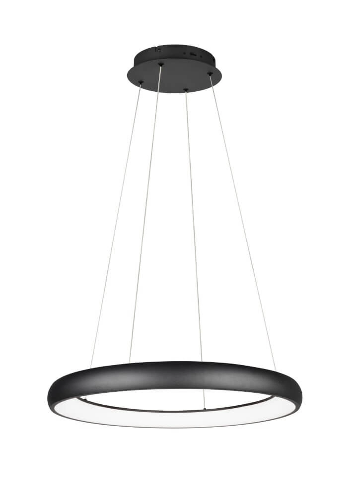 Led pendant light Cardona black - Ø 75cm Trio 4017807613889