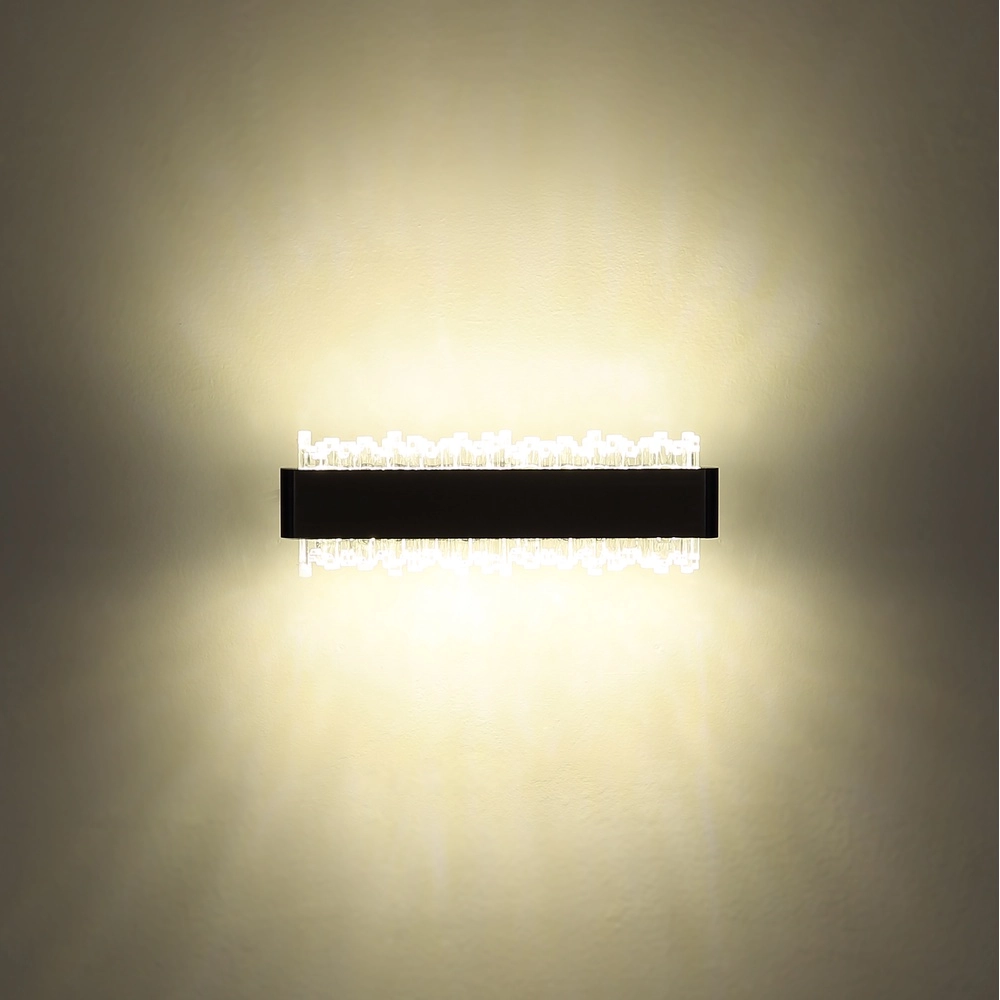 Black wall lamp Stalagmita 25cm Globo 9007371578740
