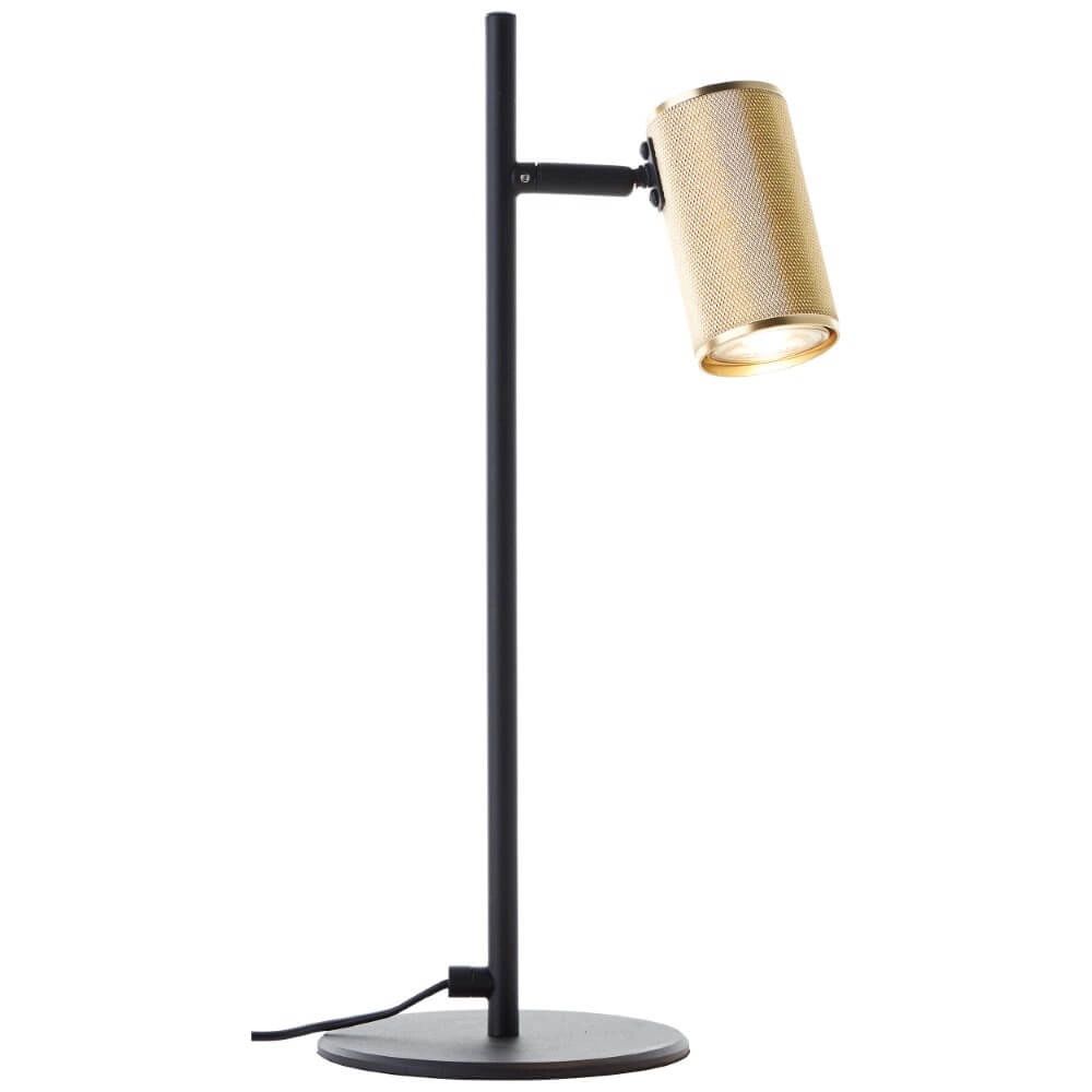 Black with gold table lamp Marty