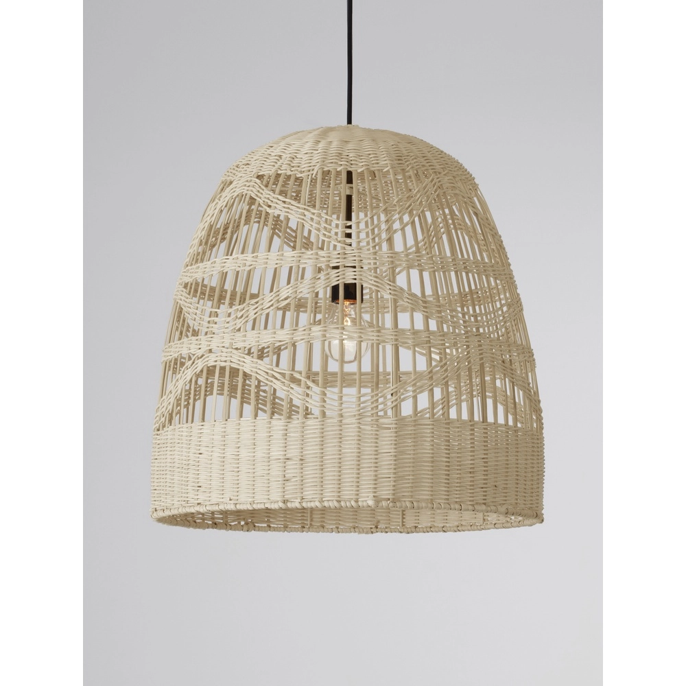 Rattan pendant lamp Marlo Ø 46cm Lyora 5212017438836