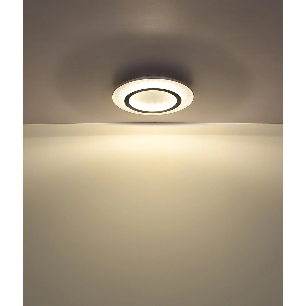 Ceiling lamp Jayden white Ø 35cm Globo 9007371528844