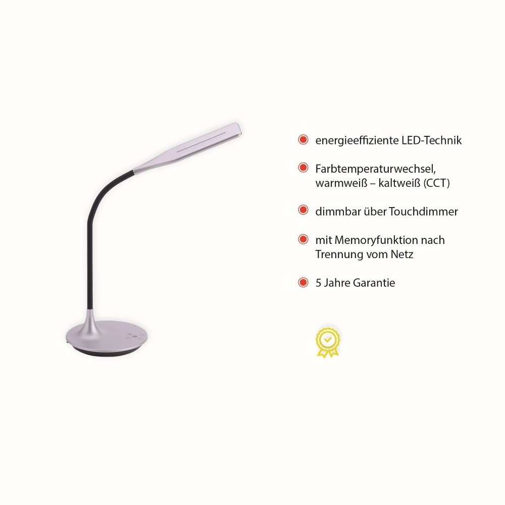 Flexible reading lamp Rafael Just Light 4043689954215