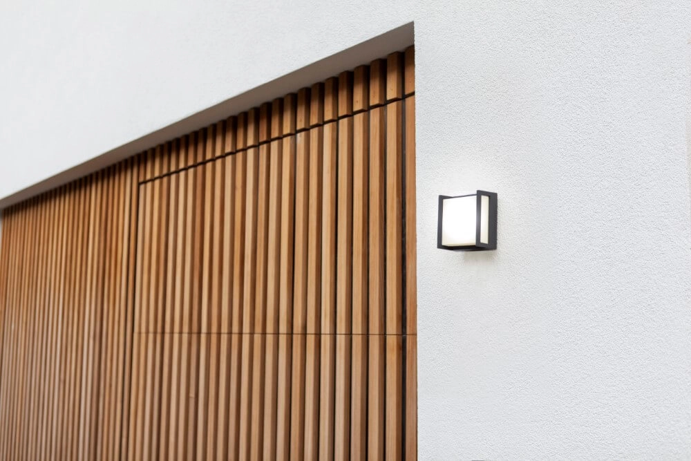 Modern wall lamp Qubo anthracite Lutec 6939412049786