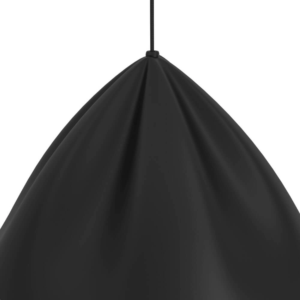 Black pendant lamp Podere Ø 42.5cm Eglo 9008606274062