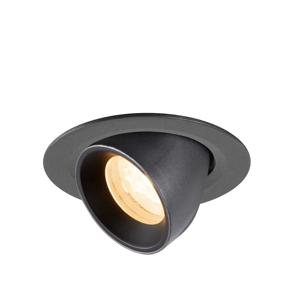 Recessed spotlight Numinos Gimble XS black 2700K - 40deg