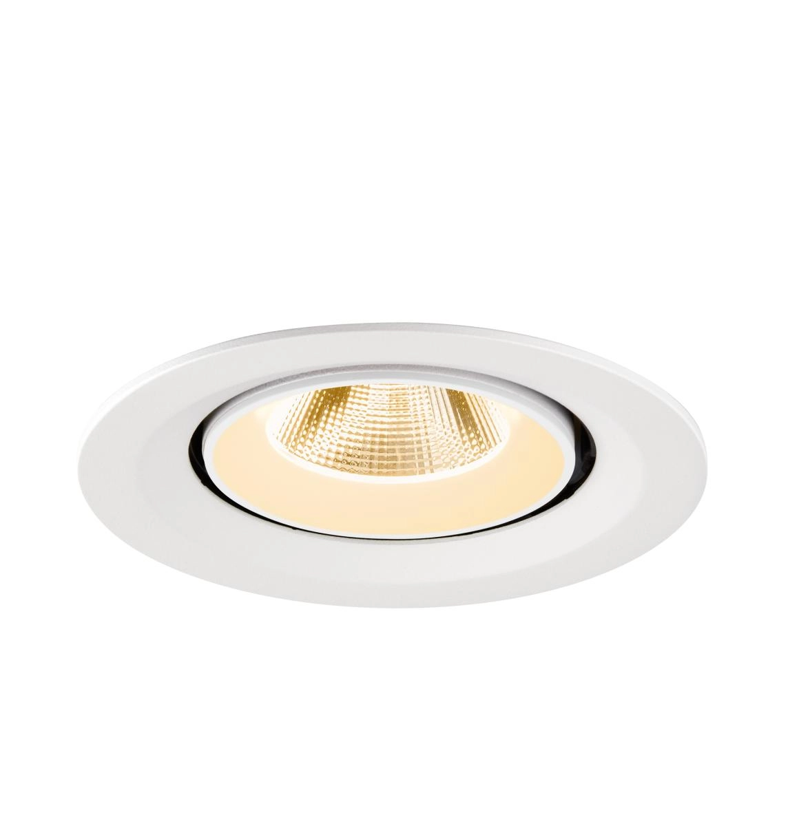 Recessed spotlight Numinos Gimble M white 2700K - 20deg SLV 4024163312035
